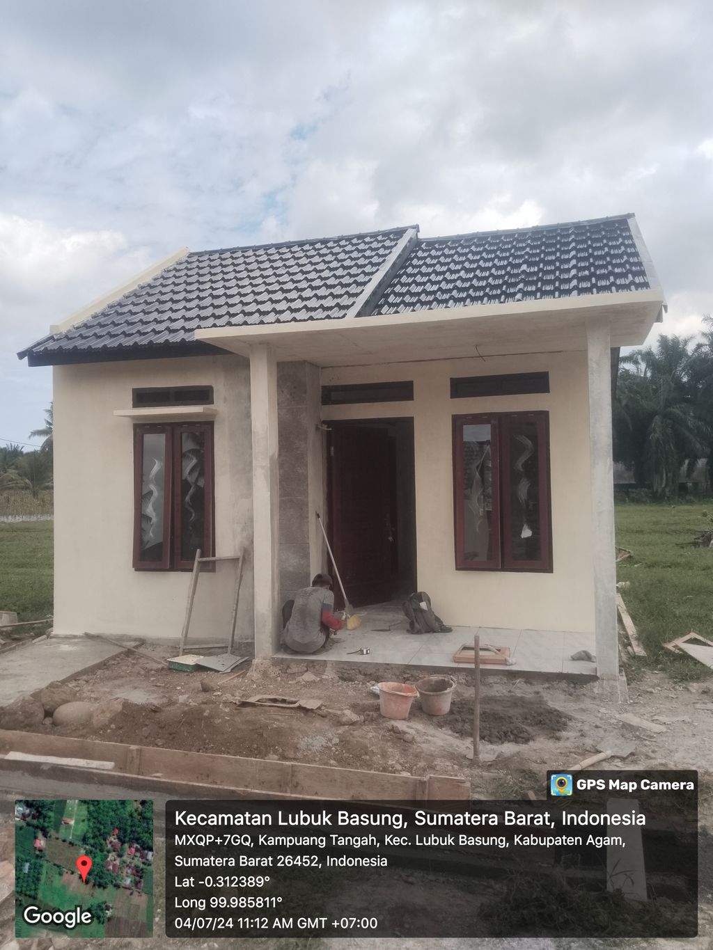 foto contoh rumah perumahan Perumahan Villa Bunga Tanjung