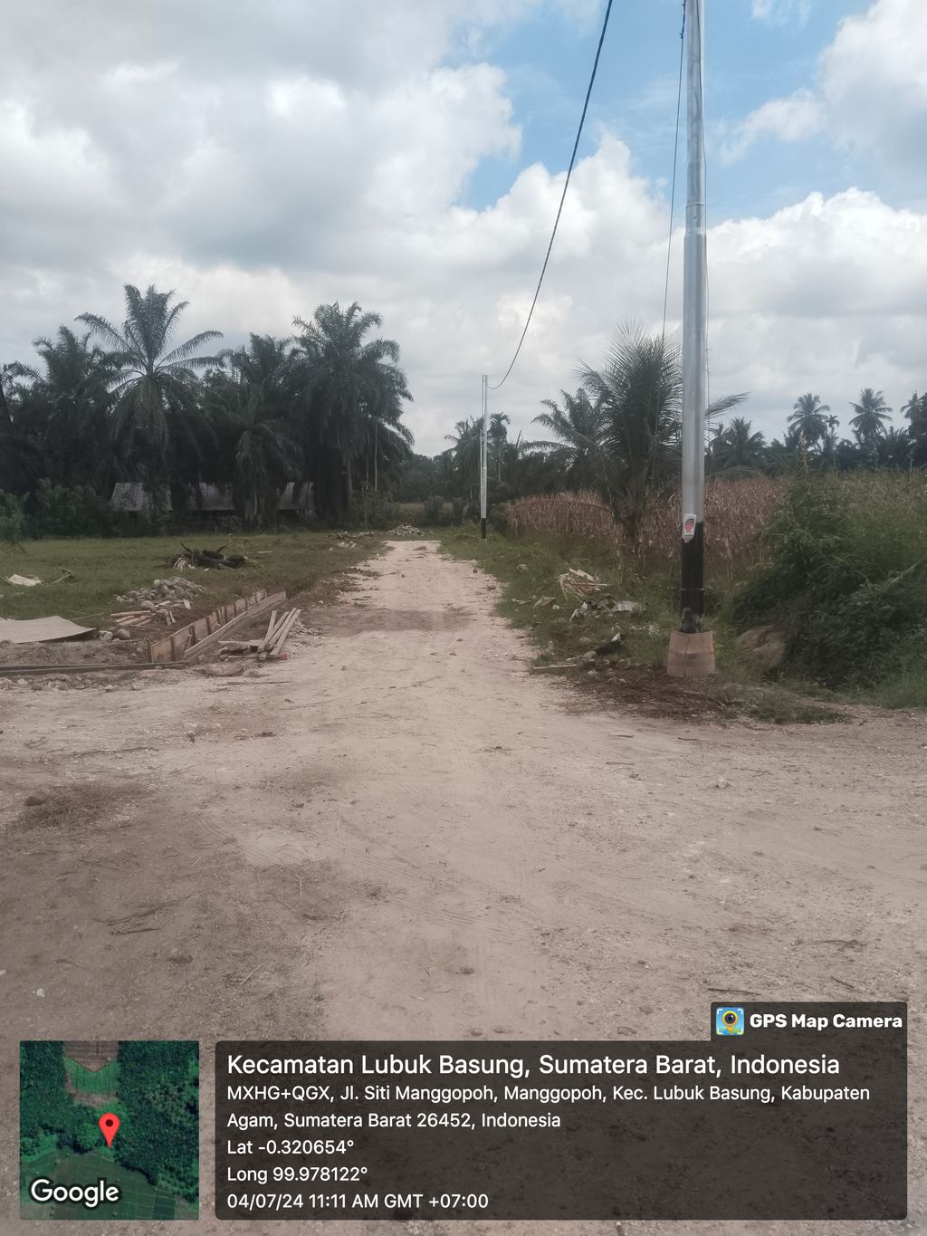 foto posisi tengah perumahan Perumahan Villa Bunga Tanjung