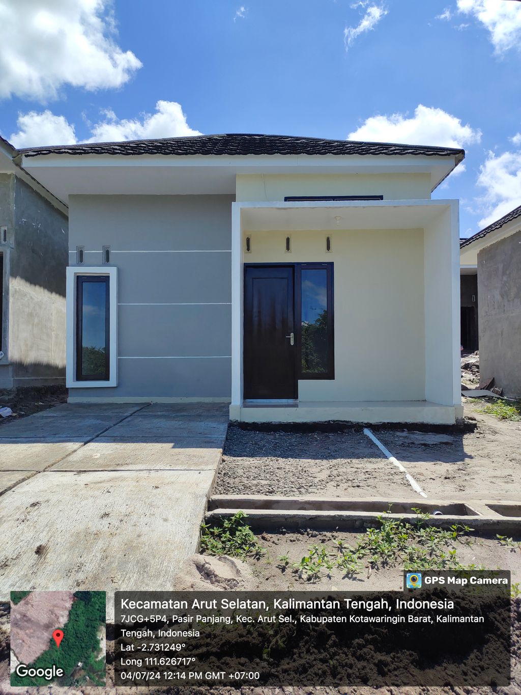 foto contoh rumah perumahan RAFFLES HILL RESIDENCE