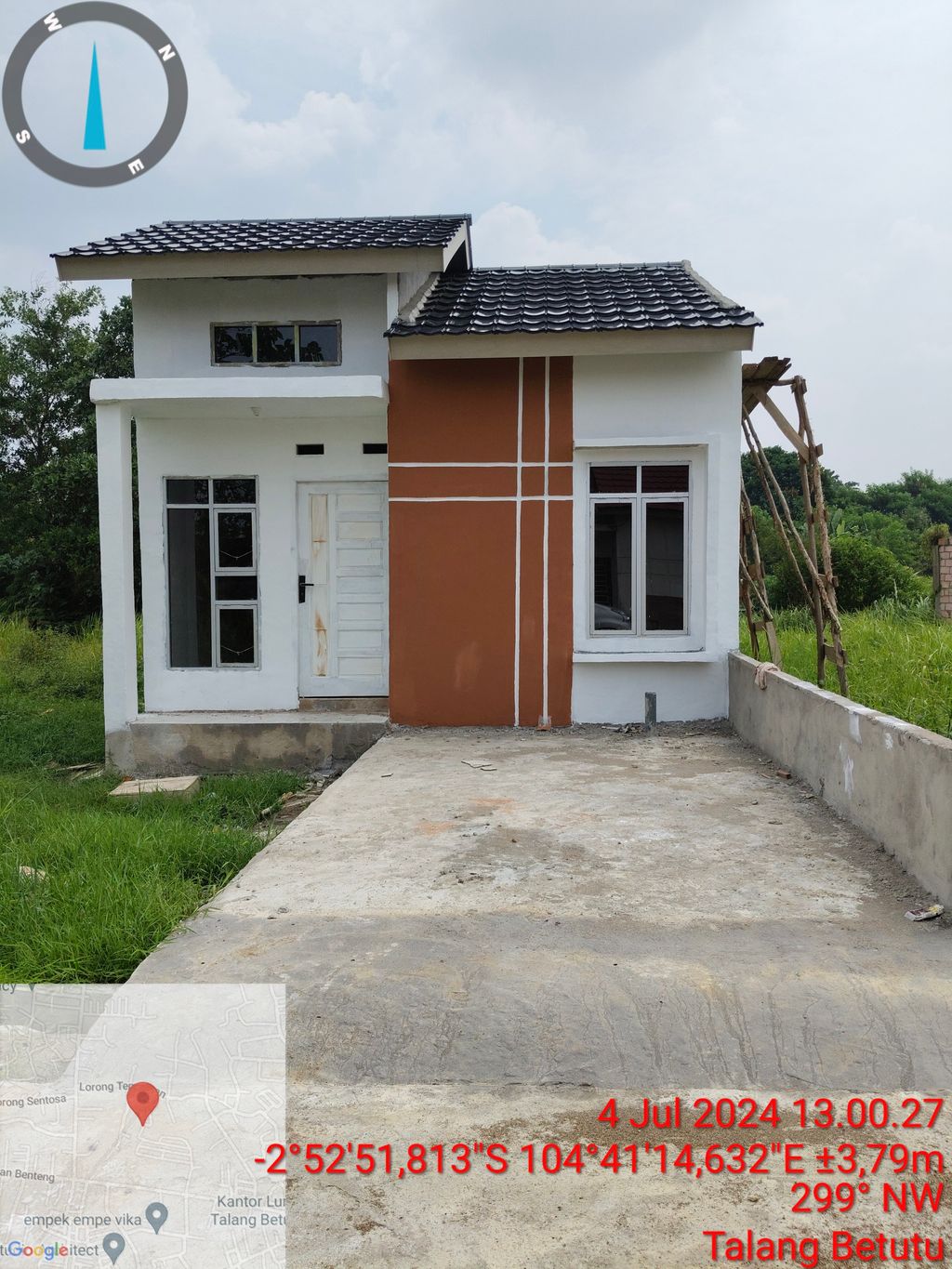 foto posisi tengah perumahan Kementerian Agama Tahap 2