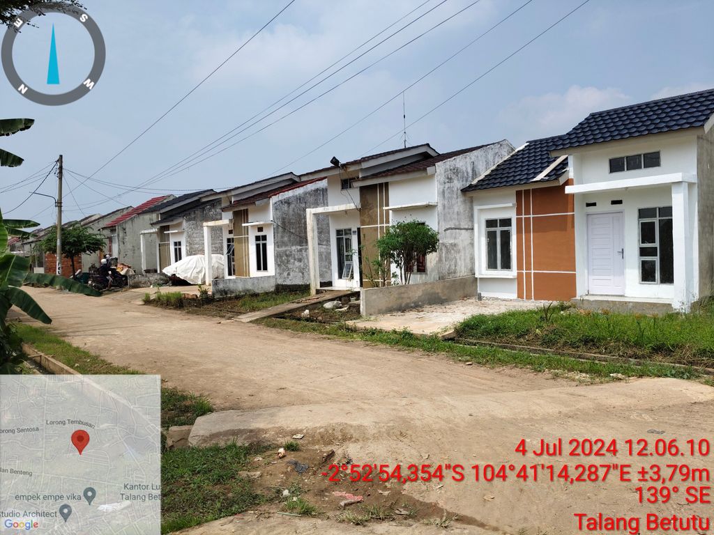 foto contoh rumah perumahan Kementerian Agama Tahap 2