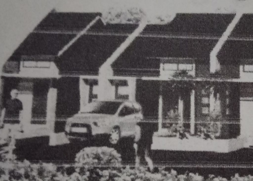 foto tampak rumah tipe 36/72 perumahan Pesona Parahyangan