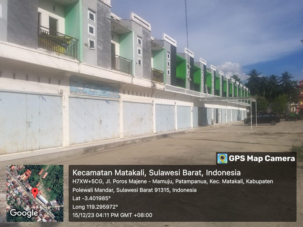 foto tampak rumah tipe RUKO perumahan GRAND SULAWESI POLMAN