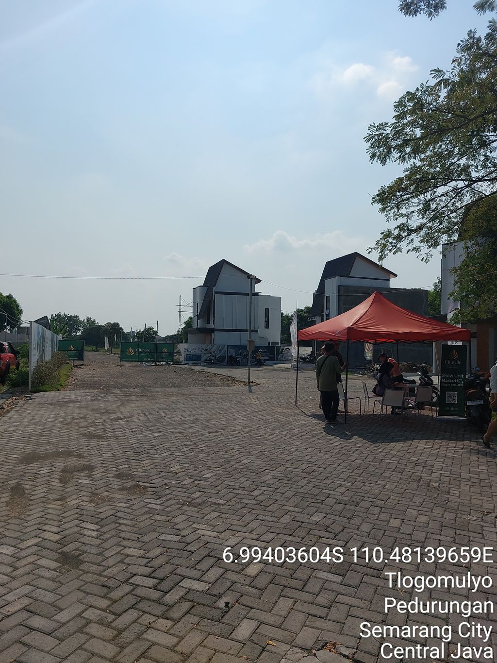 foto gerbang perumahan Perumahan Citaville Pedurungan