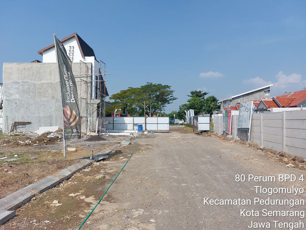 foto posisi tengah perumahan Perumahan Citaville Pedurungan