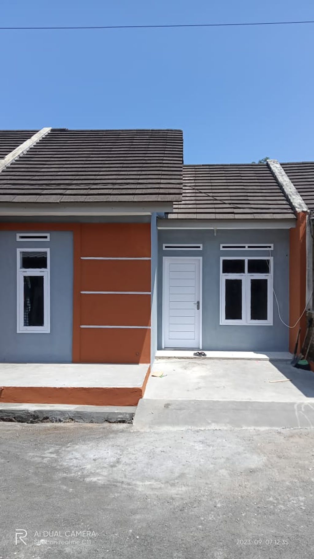 foto tampak rumah tipe 36/60 (PMK 2024) perumahan Garden Estetika Residence