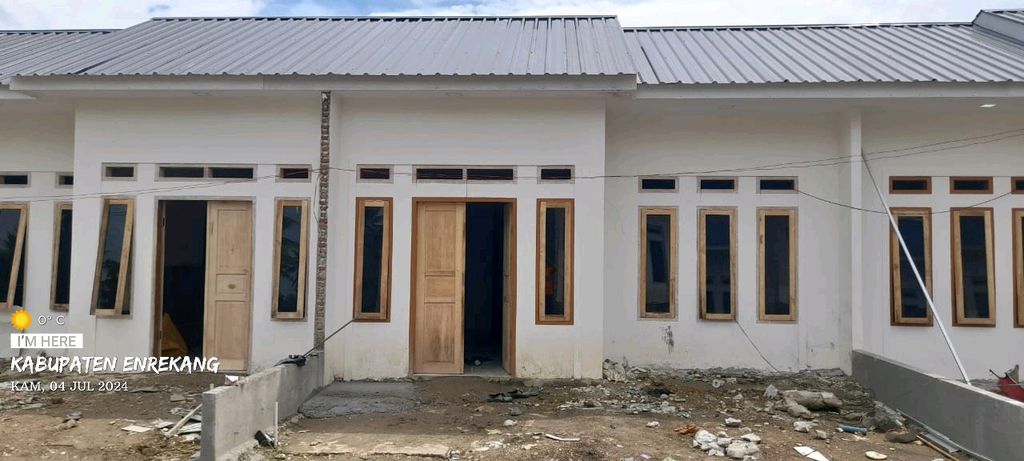 foto tampak rumah tipe 36 perumahan FIPA RESIDENCE