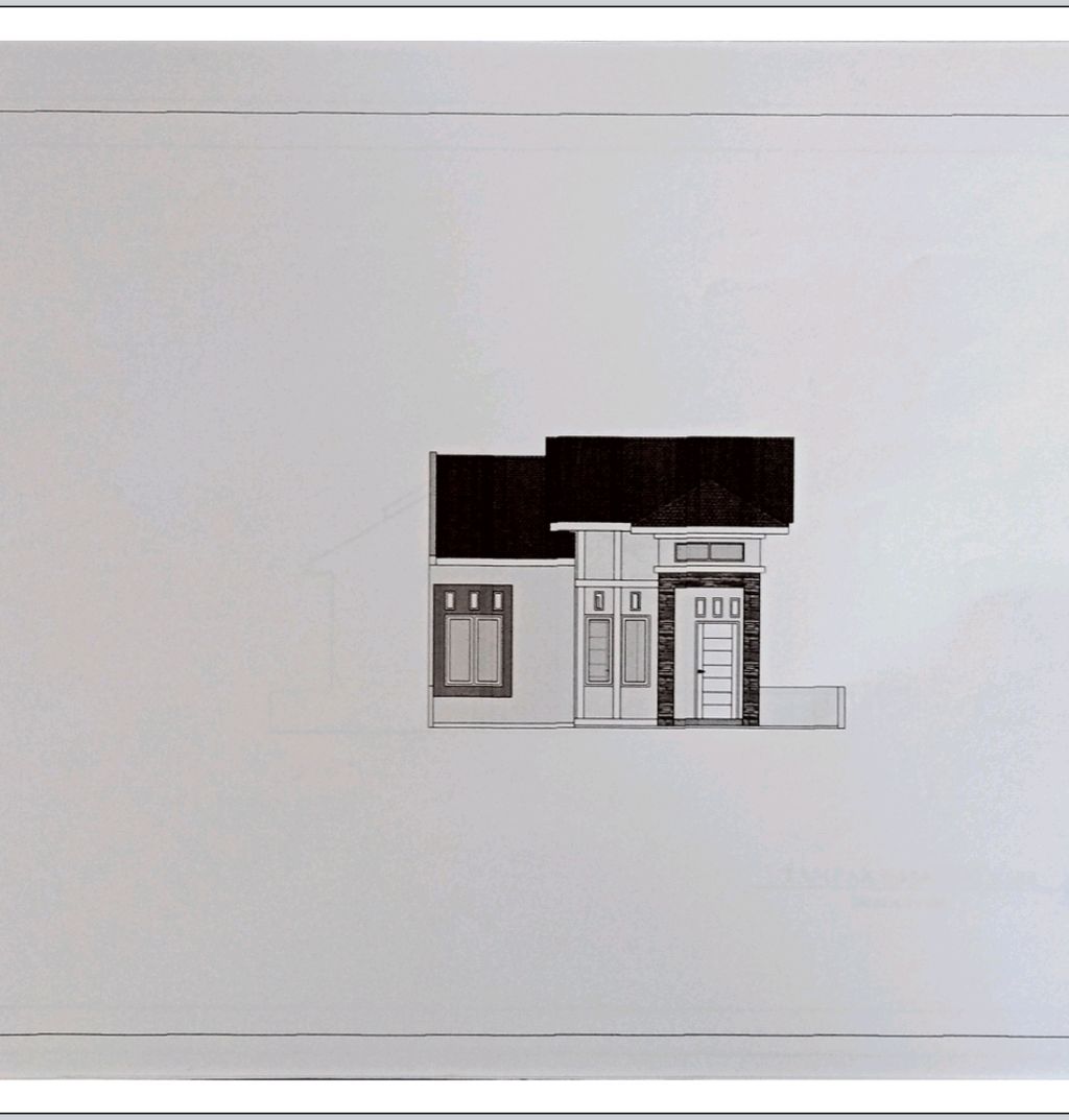 foto denah rumah tipe 36 perumahan Aqila Residence 3