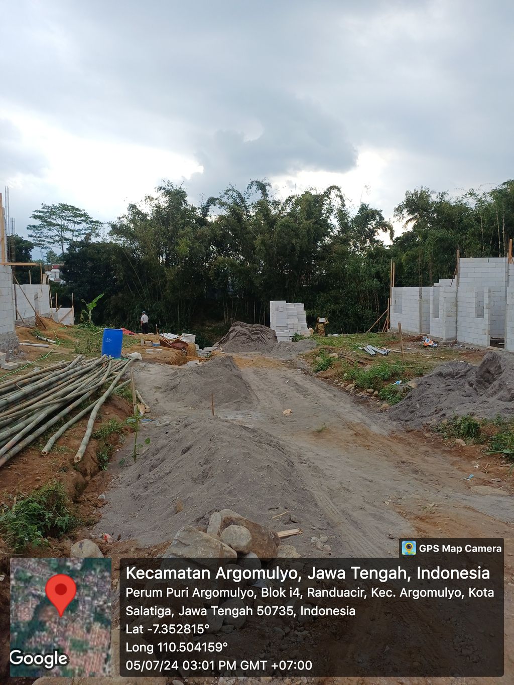 foto posisi tengah perumahan KOTA-KU RESIDENCE 2
