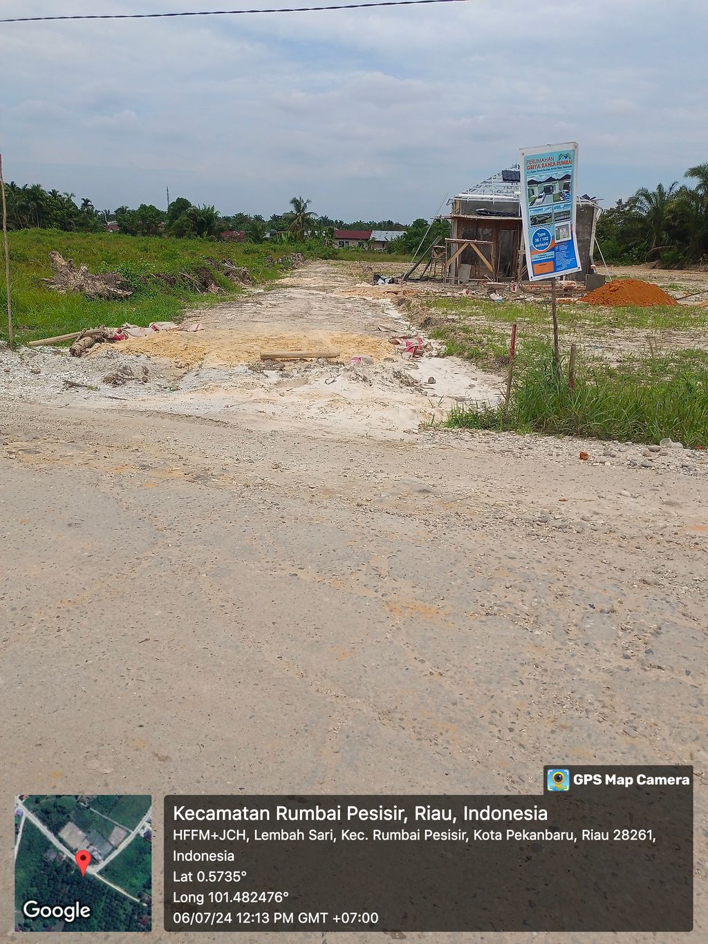 foto gerbang perumahan PERUMAHAN GRIYA RANZA RUMBAI