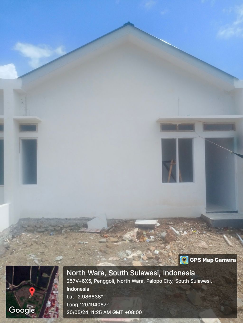 foto denah rumah tipe 36 perumahan Mutiara Palopo Residence