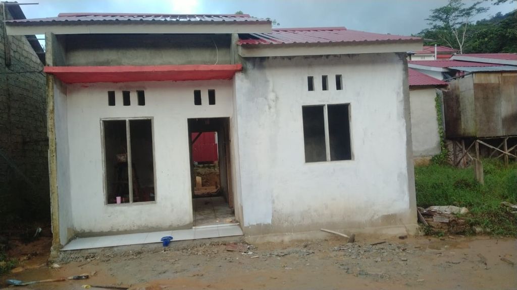 foto tampak rumah tipe 30 (subsidi) perumahan BUKIT INDAH ASRI
