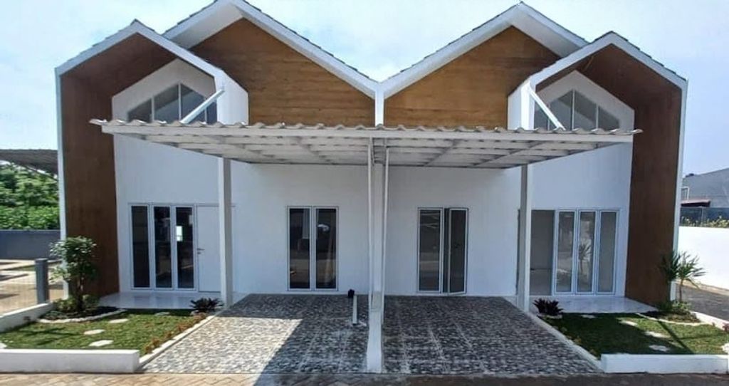 foto tampak rumah tipe CARERA - Non Standard perumahan CASARIO RESIDENCE