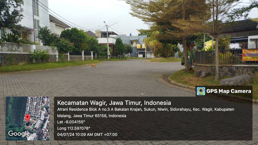 foto posisi tengah perumahan PERUMAHAN ATRANI RESIDENCES