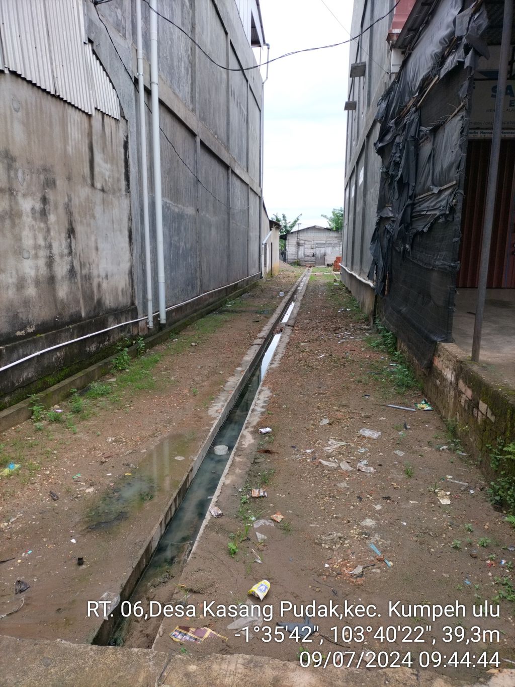 foto gerbang perumahan Batanghari Indah Permai