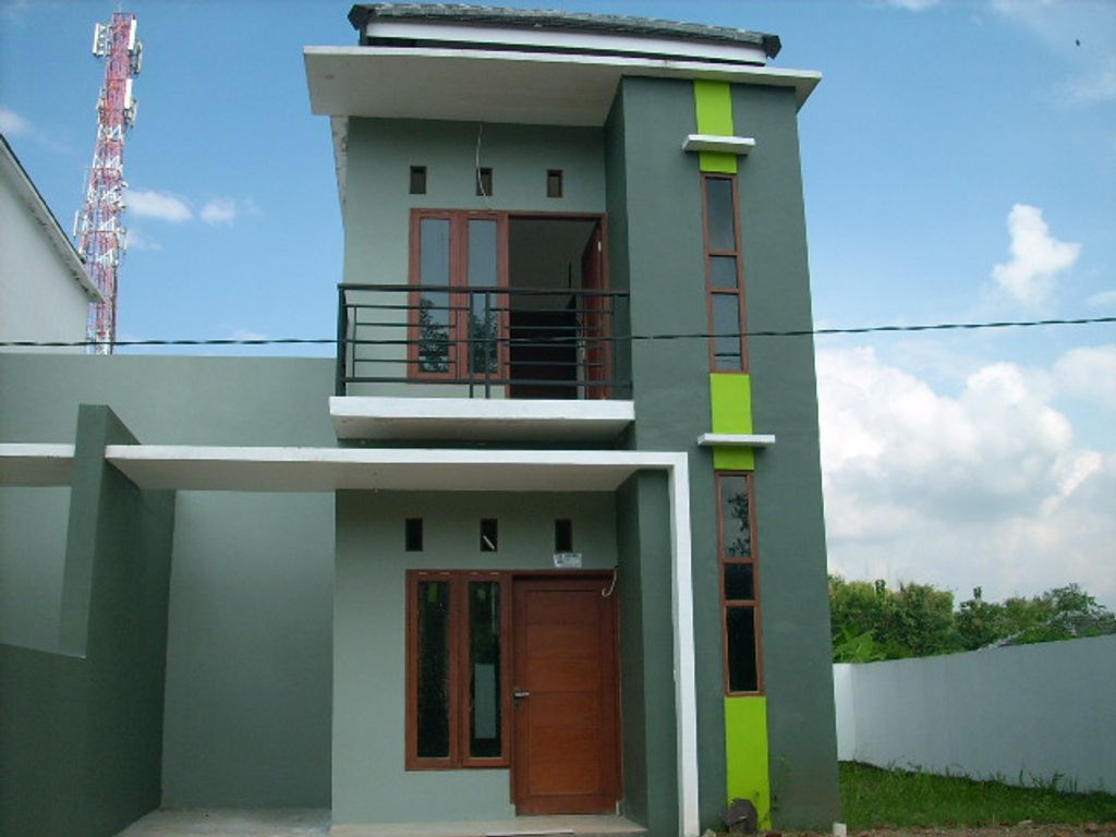 foto tampak rumah tipe 55/120 perumahan GRIYA SINDANG ASRI
