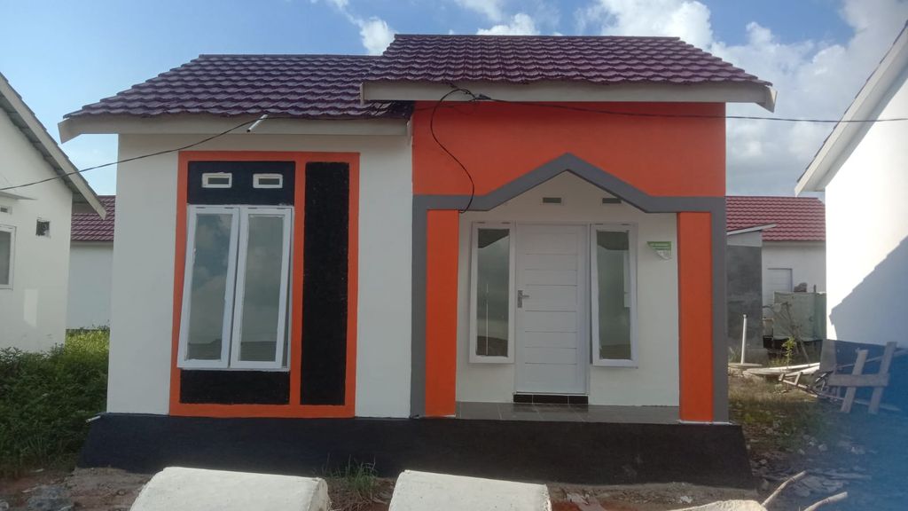 foto tampak rumah tipe 36 (Subsidi) perumahan KAMPOENG SHAFWAH ASRI LANDASAN ULIN TAHAP 3