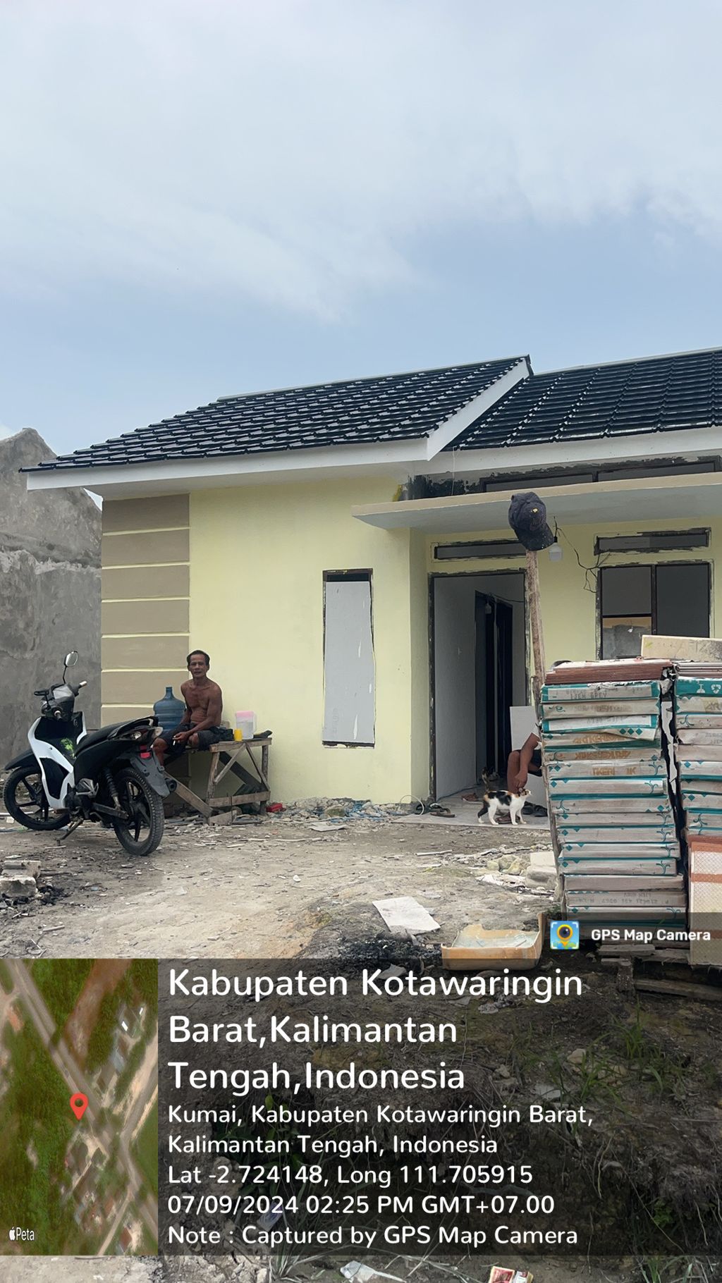 foto contoh rumah perumahan Borneo Land Property