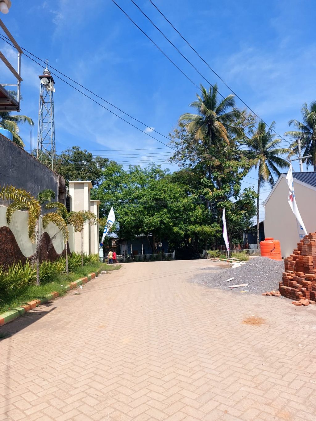 foto posisi tengah perumahan ESA GARDEN RESIDENCE 1 TAHAP 3