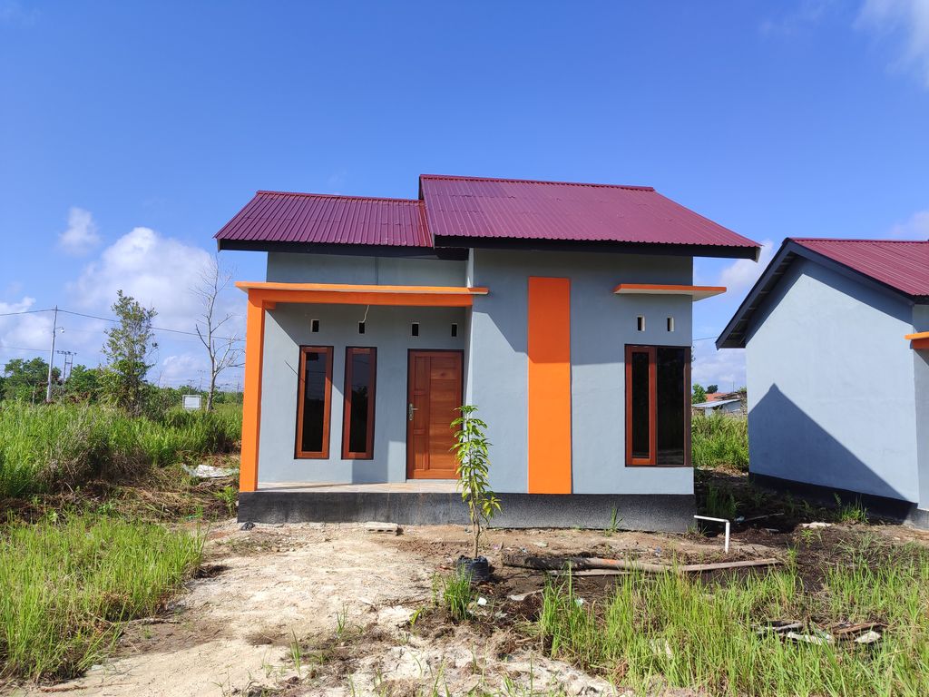 foto contoh rumah perumahan Griya Artha Graha II