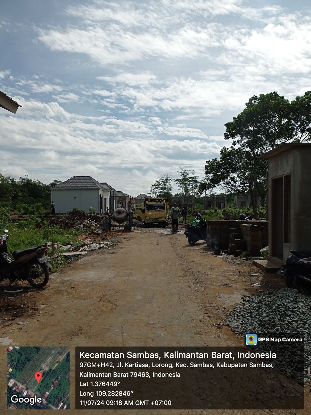 foto gerbang perumahan Shankara Residence