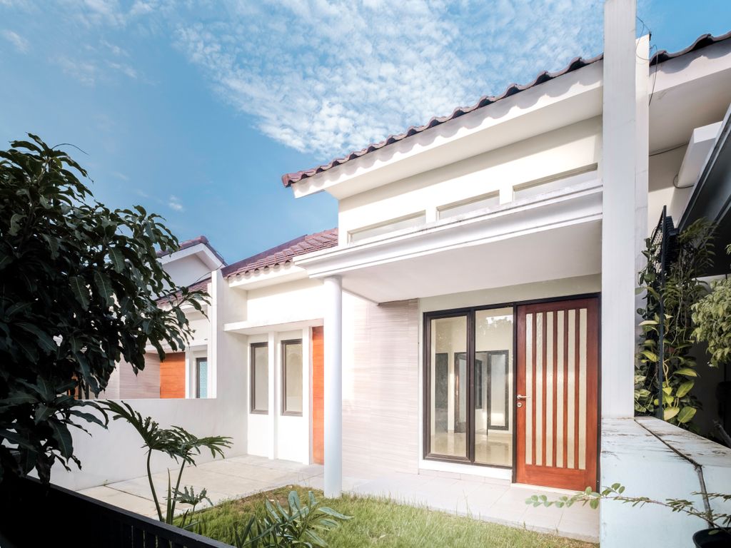 foto tampak rumah tipe 52 perumahan PERUMAHAN ATRANI RESIDENCES