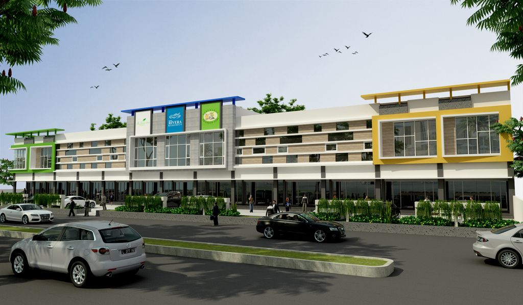 foto tampak rumah tipe 75/120 perumahan TAMAN RIVERA REGENCY