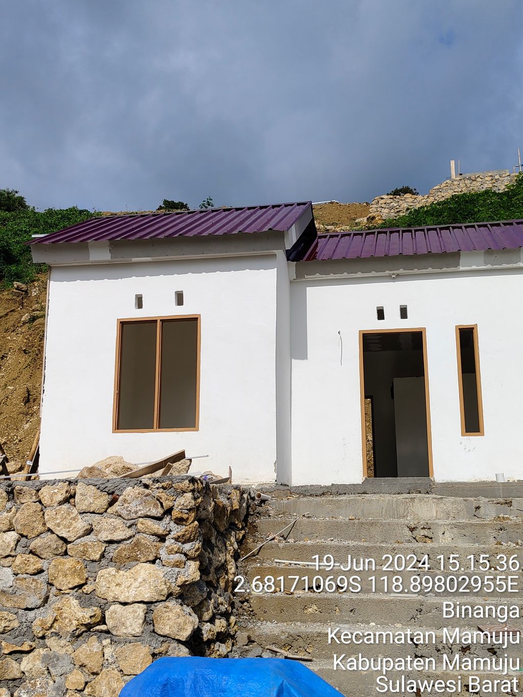 foto tampak rumah tipe 36/72 perumahan PERUMAHAN DE LUNA MOUNTAIN VIEW