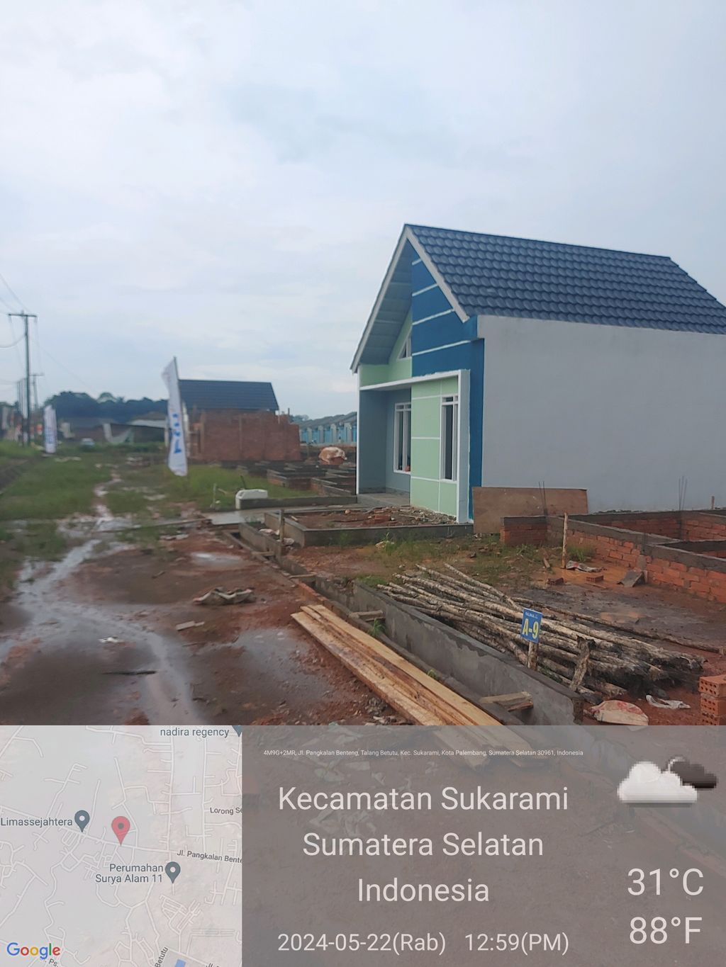 foto gerbang perumahan PERUMAHAN KALINKA RESIDENCE 1