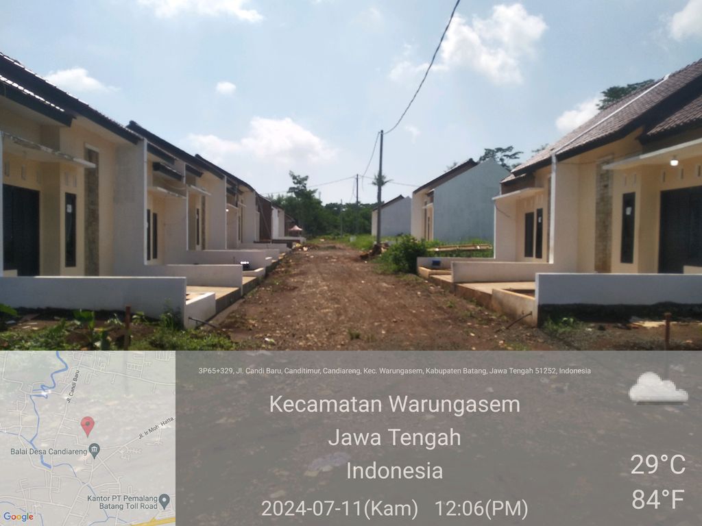 foto posisi tengah perumahan IRZADA REGENCY