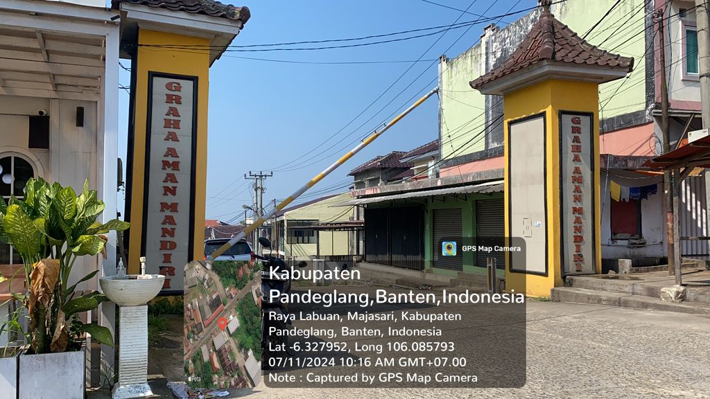 foto gerbang perumahan GRAHA AMAN MANDIRI 3 TAHAP 3