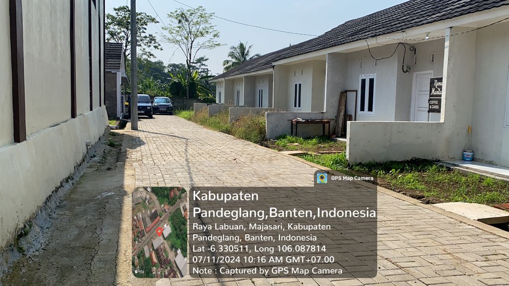 foto posisi tengah perumahan GRAHA AMAN MANDIRI 3 TAHAP 3