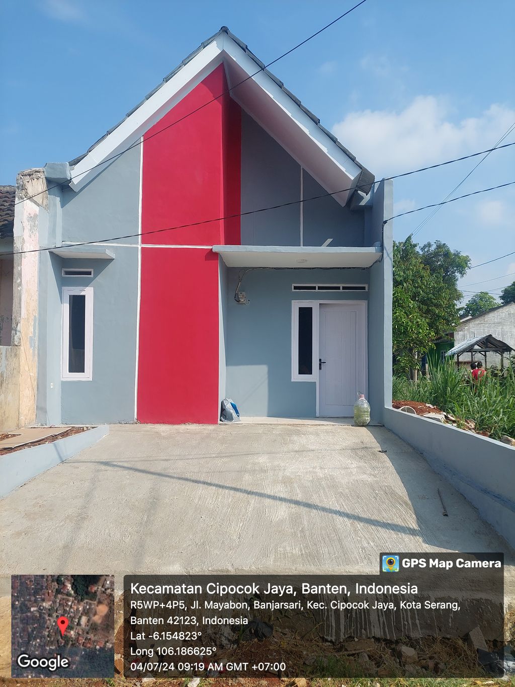 foto tampak rumah tipe 32/60 perumahan GRIYA REANG INDAH