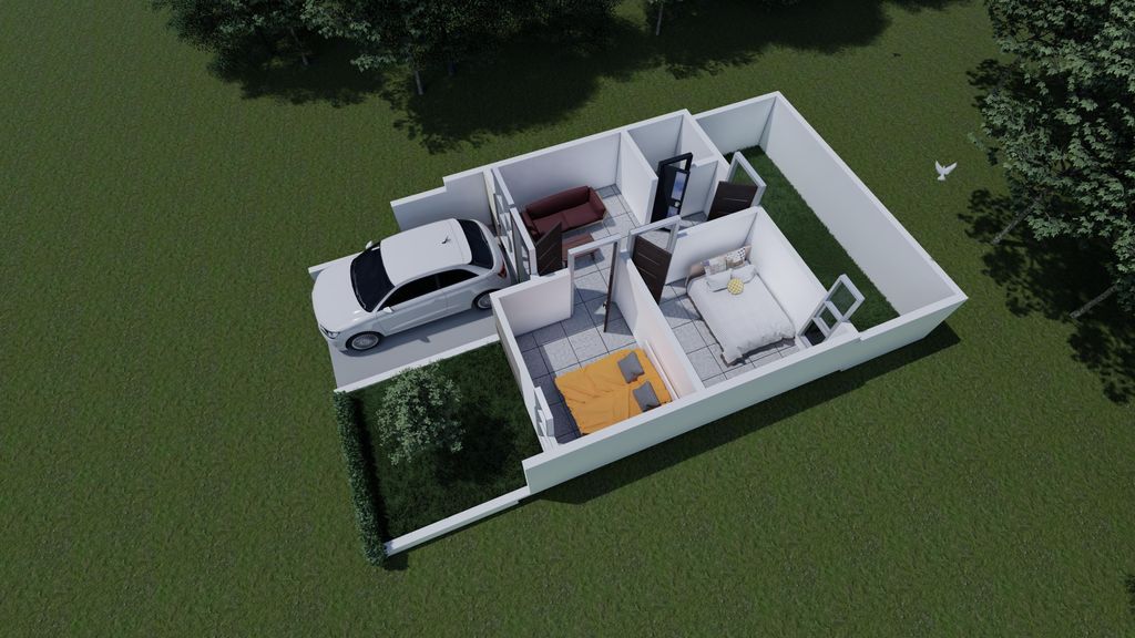 foto denah rumah tipe 32 perumahan PERUMAHAN ENDAH RESIDENCE 2