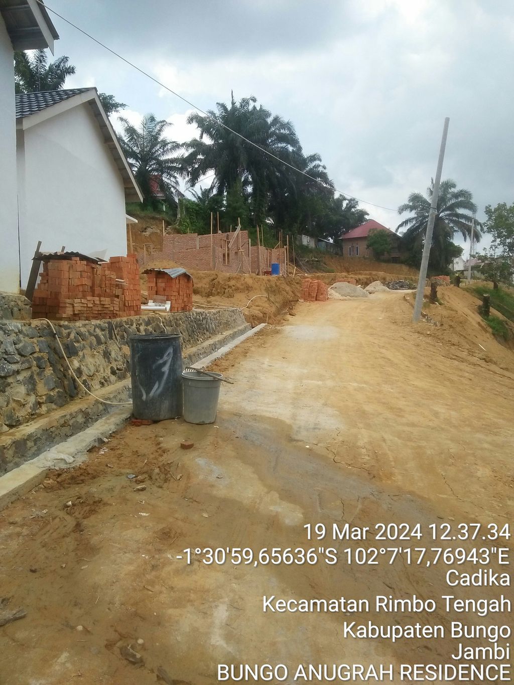 foto gerbang perumahan BUNGO ANUGRAH RESIDENCE