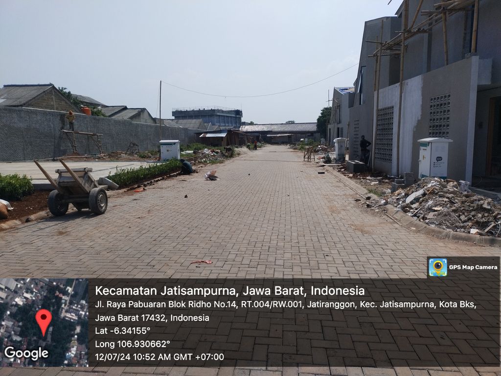 foto posisi tengah perumahan LANATA ESTATE