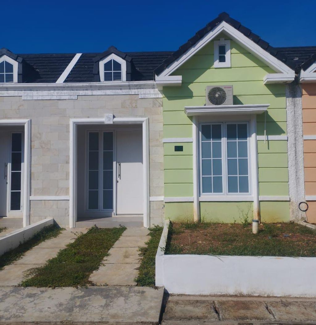 foto tampak rumah tipe 36/78 perumahan BRITANIA BEKASI (TAHAP 2)