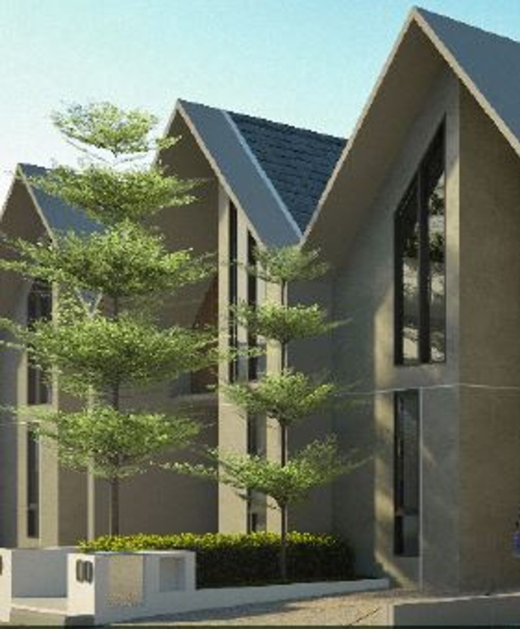 foto tampak rumah tipe 41/66 perumahan KARTIKA RESIDENCE JUNI 2024