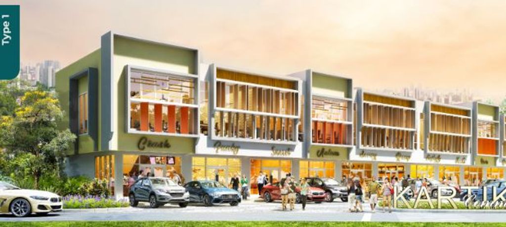 foto tampak rumah tipe 104/65 perumahan KARTIKA RESIDENCE JUNI 2024