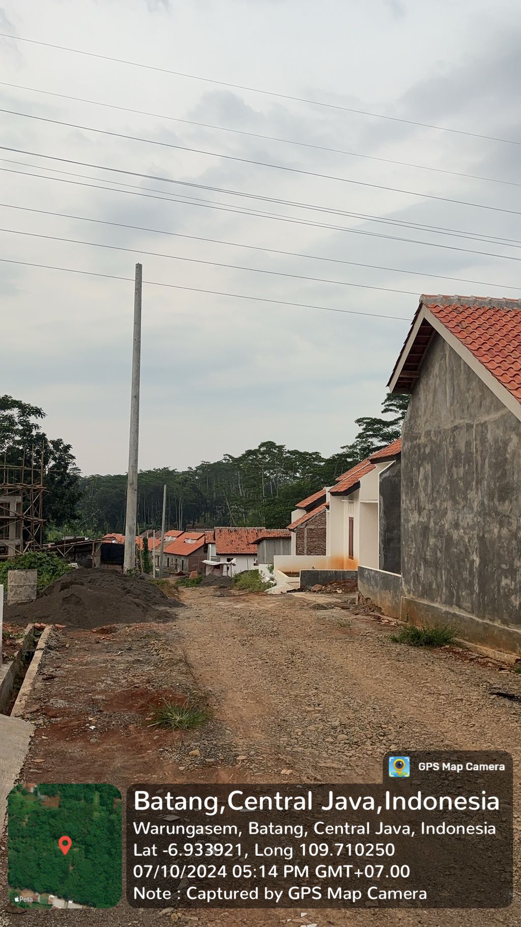 foto posisi tengah perumahan PERUMAHAN PRIMA GARDEN 3