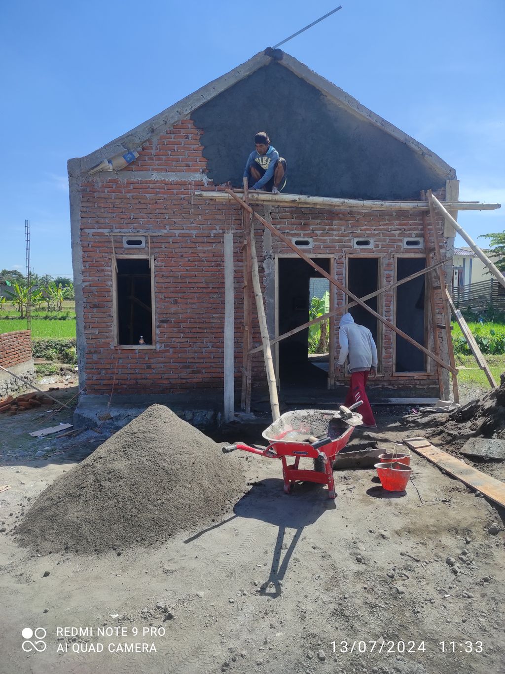 foto contoh rumah perumahan Bumi Masbagik Regency