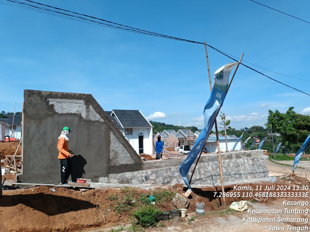 foto gerbang perumahan PURI DELTA ASRI 10 NAWATIRTHA