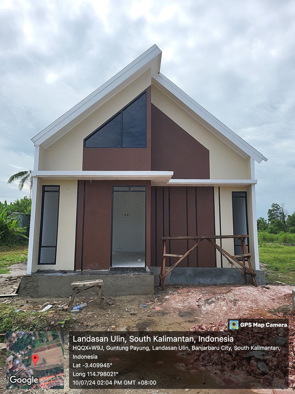 foto contoh rumah perumahan CASA AL HIJRA