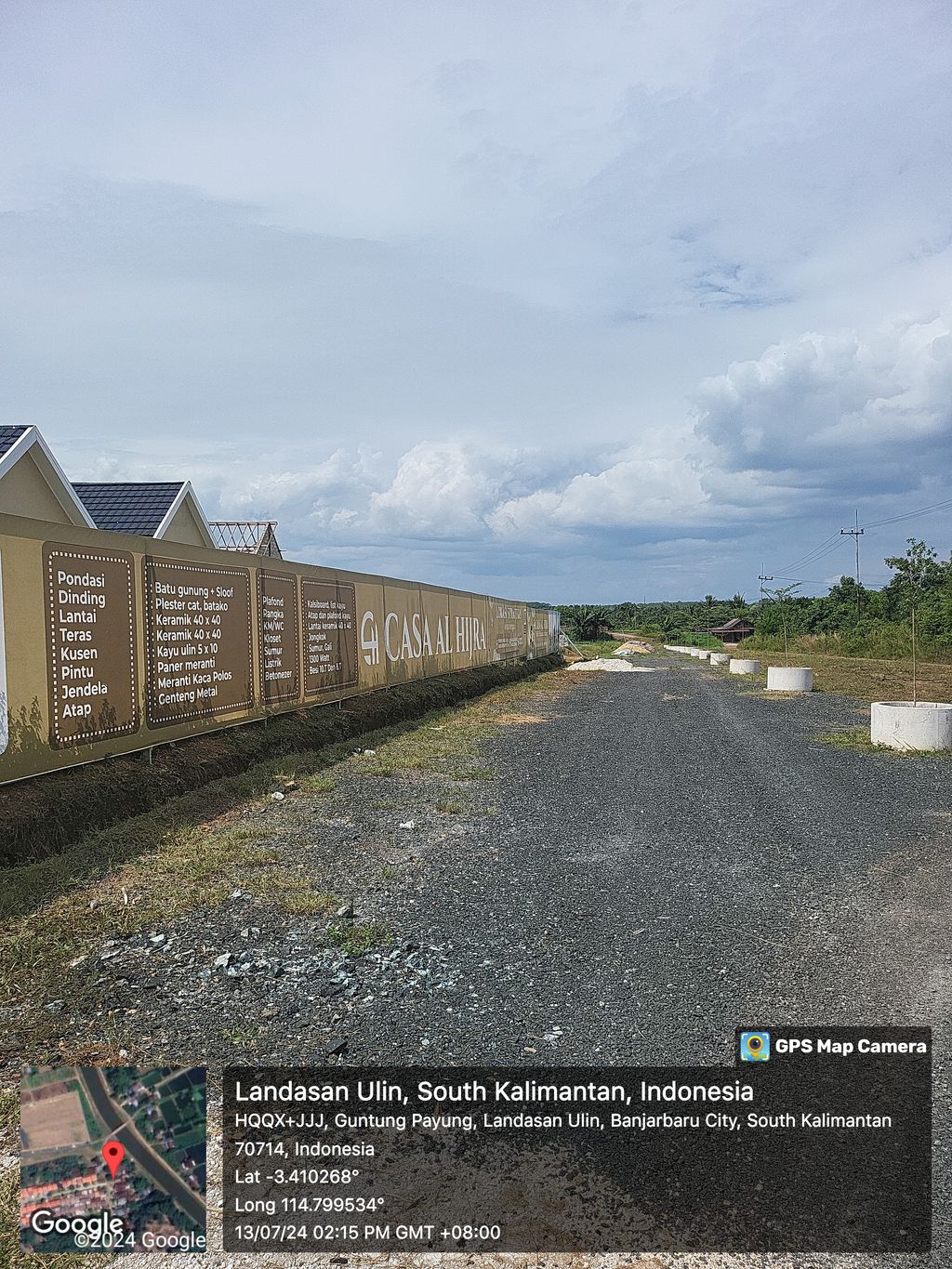 foto gerbang perumahan CASA AL HIJRA