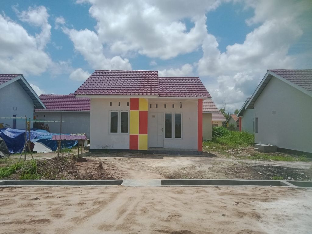 foto tampak rumah tipe 36 - 6 perumahan PESONA MANDUHARA