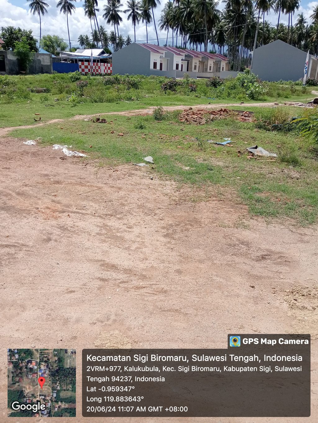 foto gerbang perumahan Macinnong Land Kalukubula