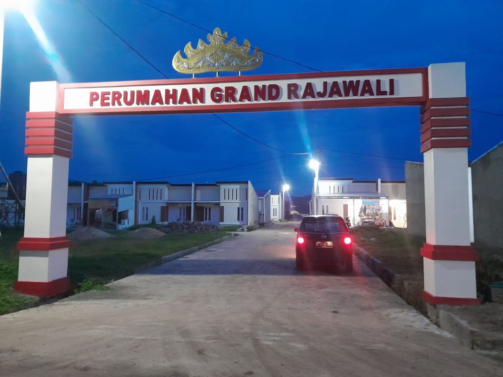 foto gerbang perumahan GRAND RAJAWALI TAHAP II