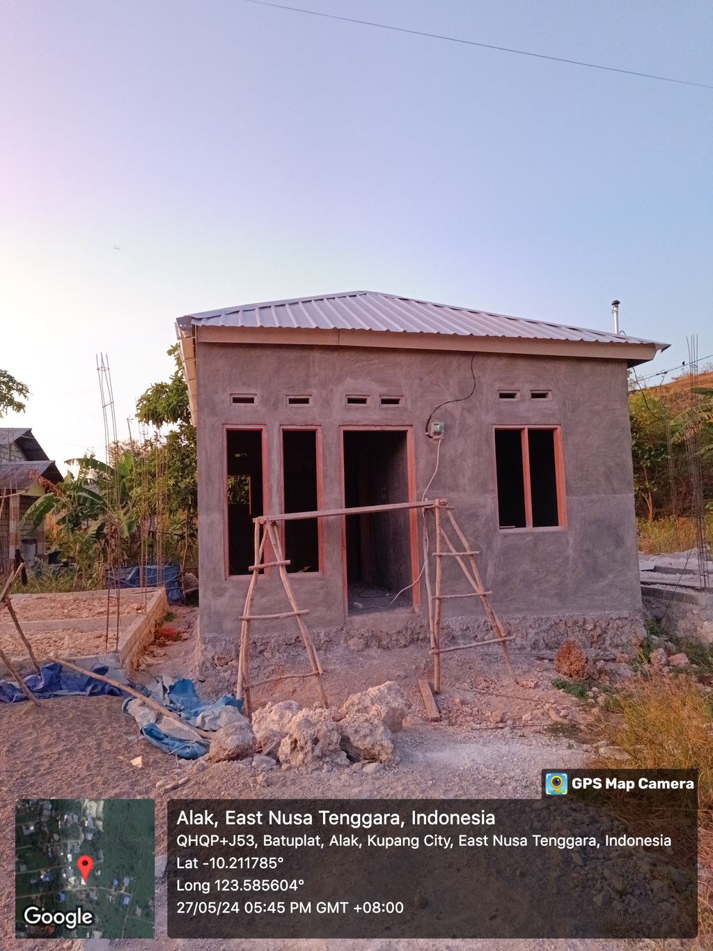 foto contoh rumah perumahan Batuplat Residence