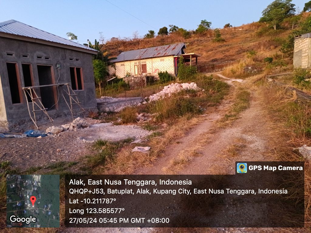 foto posisi tengah perumahan Batuplat Residence