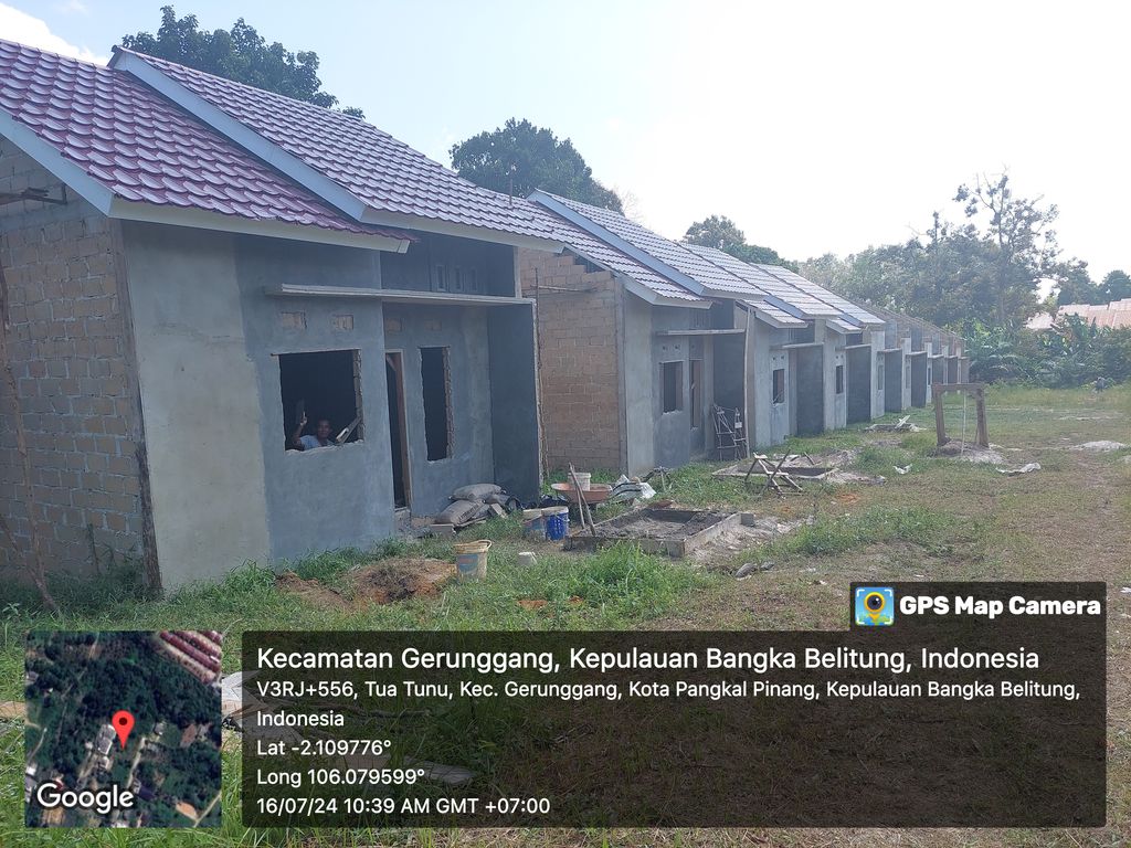 foto posisi tengah perumahan Taman Jagung Residence 17